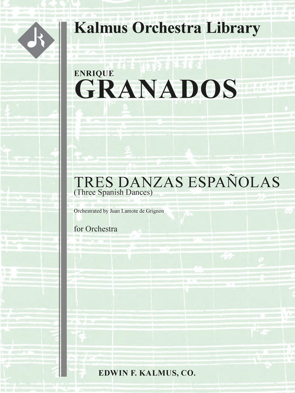 Tres Danzas Espanolas (3 Spanish Dances) Cover Image
