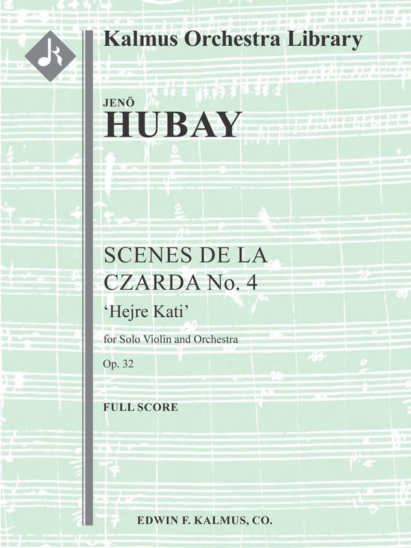 Scenes de la Czarda No. 4: Hejre Kati, Op. 32 Cover Image