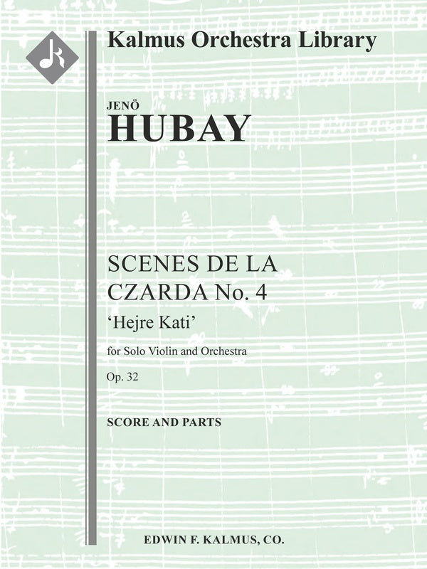 Scenes de la Czarda No. 4: Hejre Kati, Op. 32 Cover Image