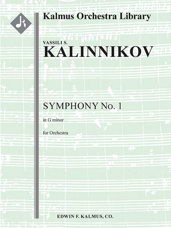 Symphony No. 1 in G minor Cover Image