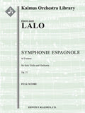 Symphonie Espagnole, Op. 21 Cover Image