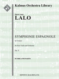 Symphonie Espagnole, Op. 21 Cover Image