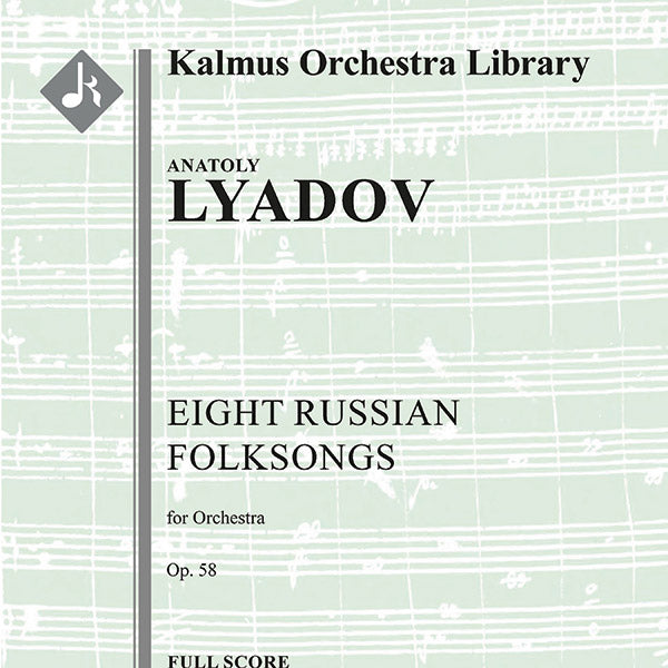 Eight Russian Folksongs, Op. 58 Cover Image