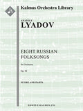 Eight Russian Folksongs, Op. 58 Cover Image