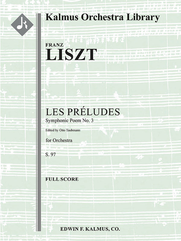 Symphonic Poem No. 3: Les Preludes, S. 97 Cover Image