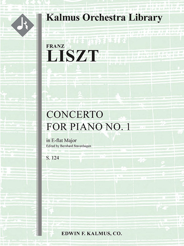 Concerto for Piano No. 1 in E-flat, S. 124 Cover Image