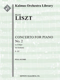 Concerto for Piano No. 2 in A, S. 125 Cover Image