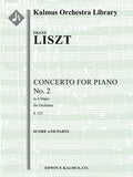 Concerto for Piano No. 2 in A, S. 125 Cover Image