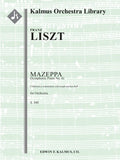 Mazeppa, S. 100 (Symphonic Poem No. 6) [collaborative orchestration] Cover Image