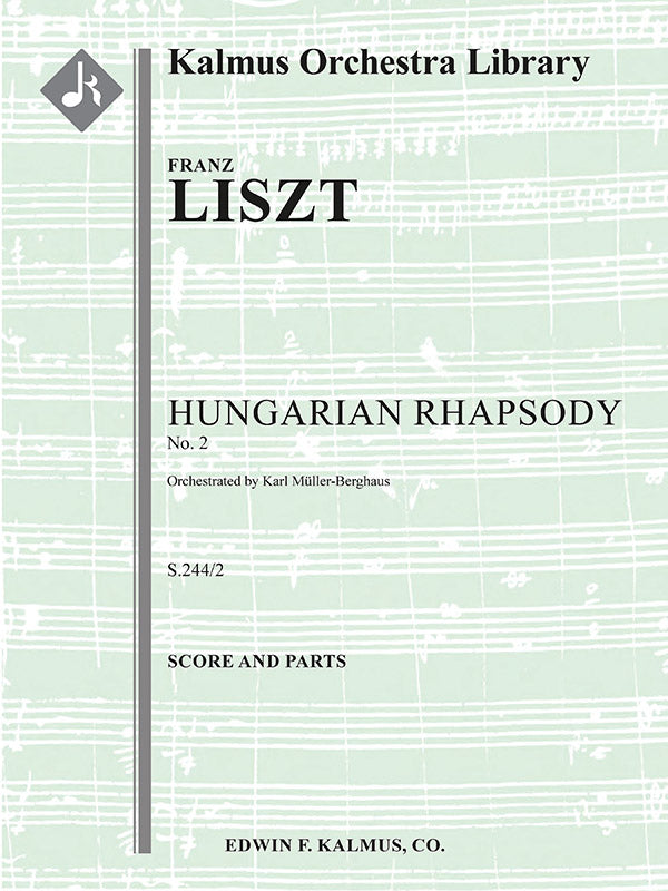 Hungarian Rhapsody No. 2, G. 359/2 Cover Image