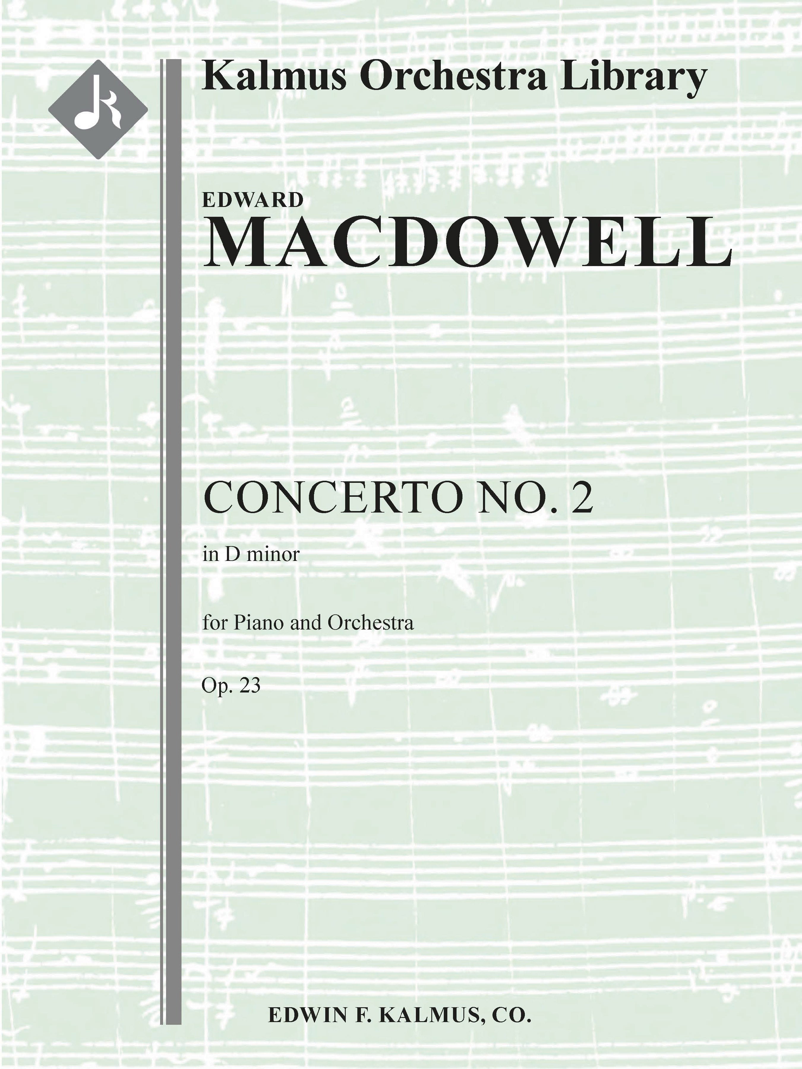 Concerto for Piano No. 2 in D minor, Op. 23 Cover Image