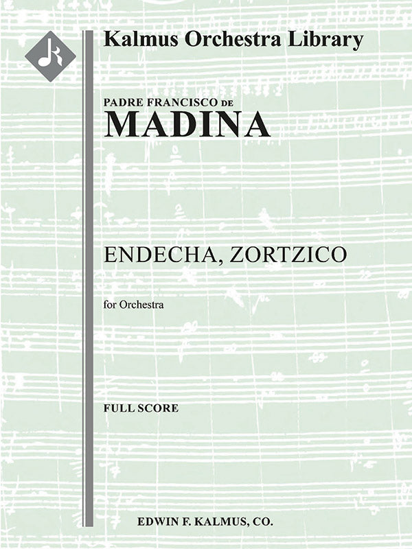 Endecha, Zortzico Cover Image