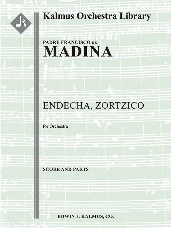 Endecha, Zortzico Cover Image