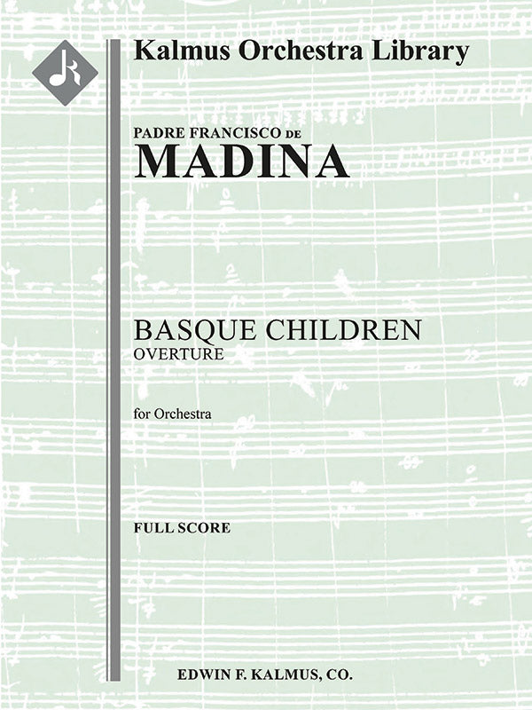 Basque Children Overture Cover Image