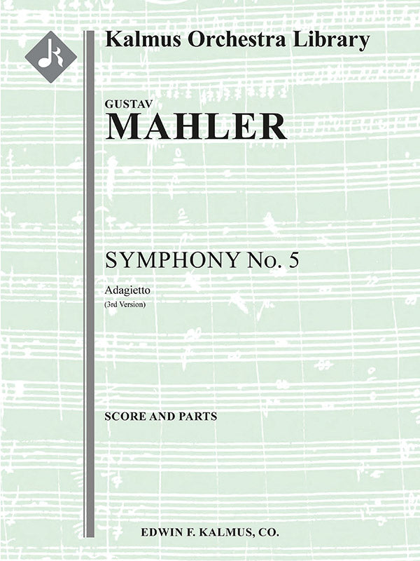 Symphony No. 5 in C-sharp minor (3rd version): Adagietto Cover Image