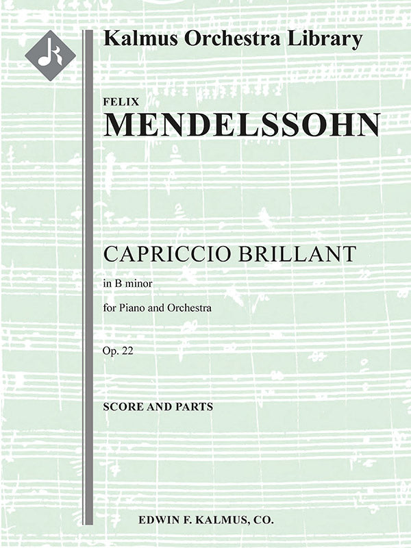 Capriccio Brillant in B minor, Op. 22 Cover Image