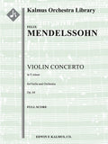 Concerto for Violin in E minor, Op. 64 Cover Image