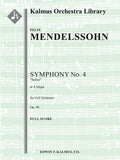 Symphony No. 4 in A, Op. 90 "Italian" Cover Image