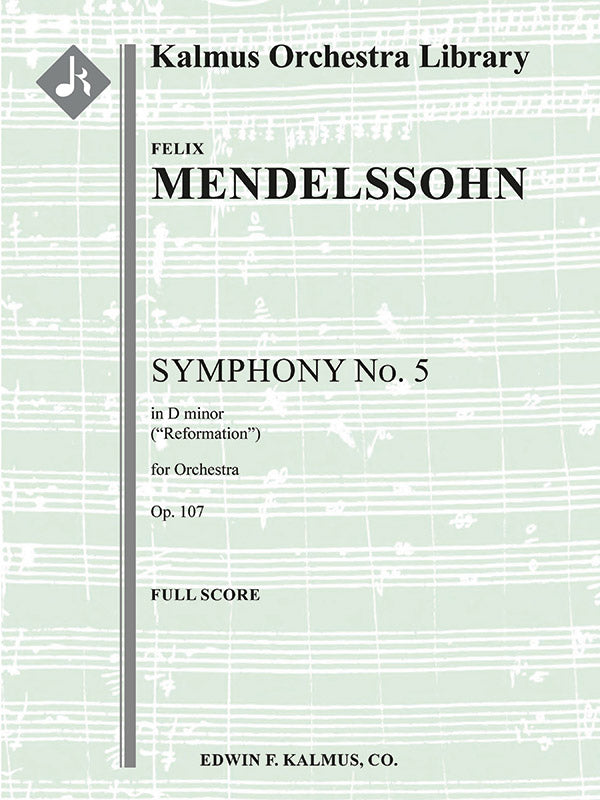 Symphony No. 5 in D, Op. 107: Reformation Cover Image