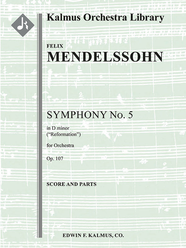 Symphony No. 5 in D, Op. 107: Reformation Cover Image