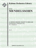 A Midsummer Night's Dream: Incidental Music, Op. 61; No. 5: Intermezzo Cover Image
