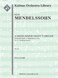 A Midsummer Night's Dream: Incidental Music, Op. 61; No. 9: Wedding March Cover Image