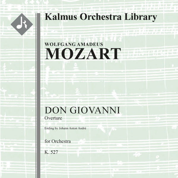 Don Giovanni, K. 527: Overture [Andre ending] Cover Image
