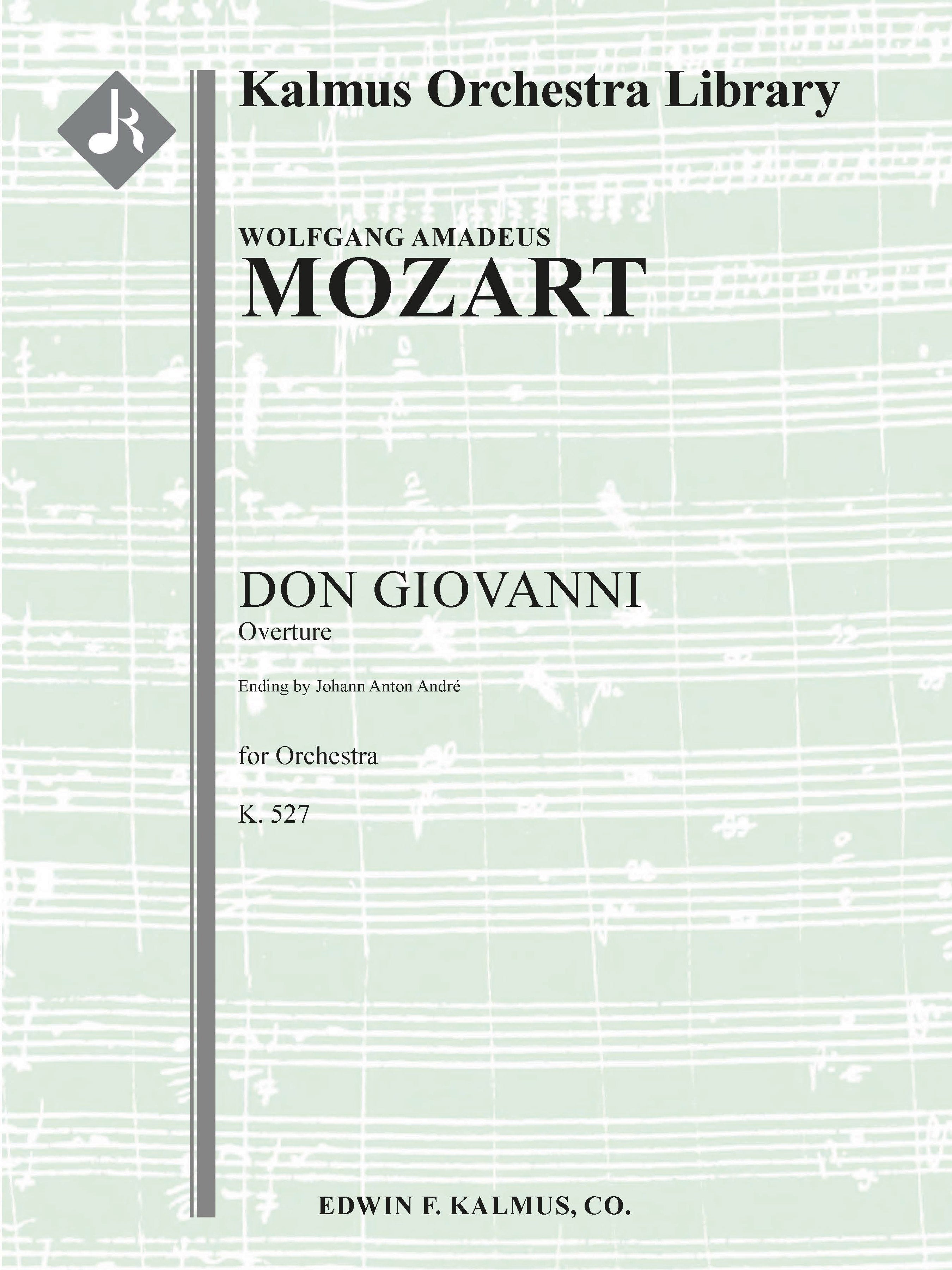 Don Giovanni, K. 527: Overture [Andre ending] Cover Image