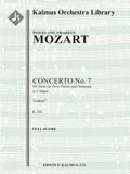 Concerto for Piano No. 7 in F, K. 242 'Lodron' (Concerto for 3 or 2 Pianos) Cover Image