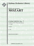 Concerto for Piano No. 7 in F, K. 242 'Lodron' (Concerto for 3 or 2 Pianos) Cover Image