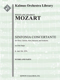 Sinfonia Concertante in Eb, K. Anh. 9/K. 297b (Konzertantes Quartett) Cover Image