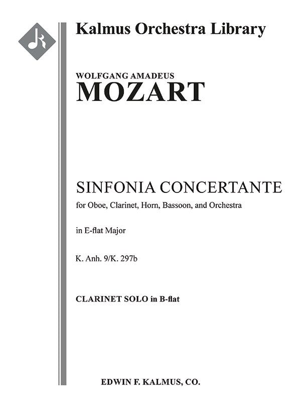 Sinfonia Concertante in Eb, K. Anh. 9/K. 297b (Konzertantes Quartett) Cover Image