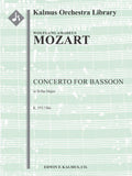 Concerto for Bassoon, K. 191/186e Cover Image