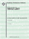Concerto for Bassoon, K. 191/186e Cover Image