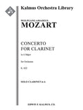 Concerto for Clarinet in A, K. 622 Cover Image