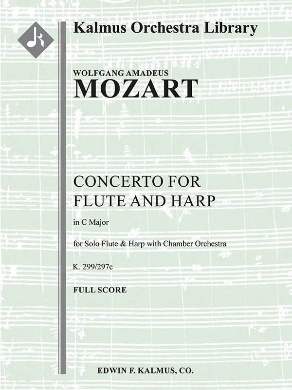 Concerto for Flute and Harp, K. 299/297c Cover Image