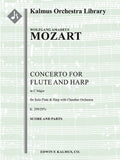 Concerto for Flute and Harp, K. 299/297c Cover Image