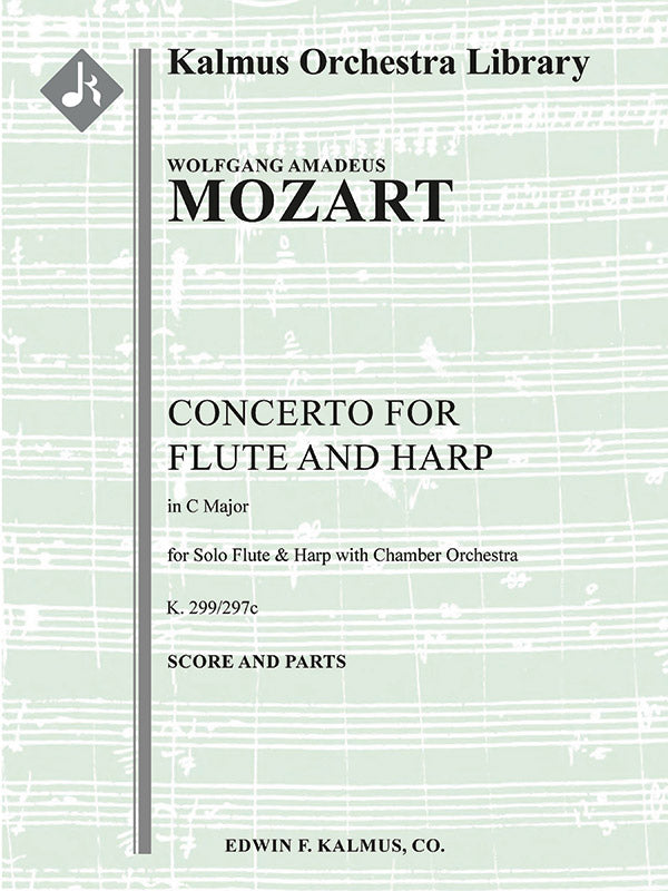 Concerto for Flute and Harp, K. 299/297c Cover Image