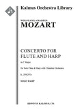 Concerto for Flute and Harp, K. 299/297c Cover Image