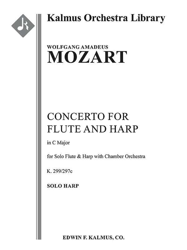 Concerto for Flute and Harp, K. 299/297c Cover Image