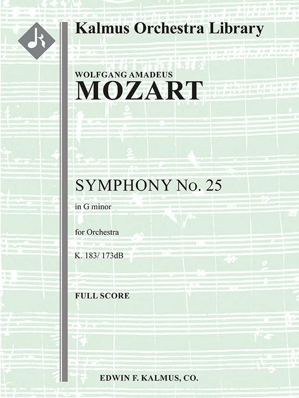 Symphony No. 25 in G minor, K. 183/173dB Cover Image