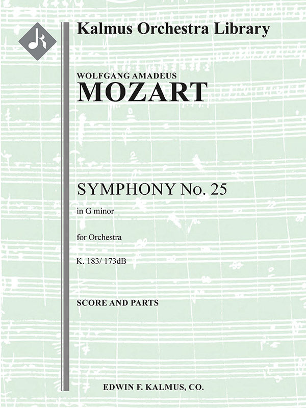 Symphony No. 25 in G minor, K. 183/173dB Cover Image