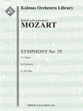 Symphony No. 29 in A, K. 201/186a Cover Image