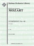 Symphony No. 40 in G minor, K. 550 Cover Image