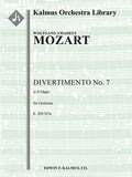Divertimento No. 7 in D, K. 205/167a Cover Image