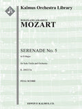 Serenade No. 5 in D, K. 204/213a Cover Image