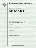 Serenade No. 5 in D, K. 204/213a Cover Image