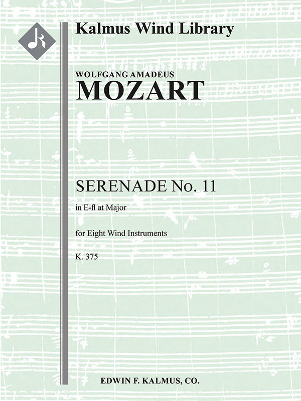 Serenade No. 11 in E-flat, K. 375 Cover Image