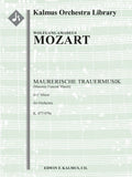 Maurerische Trauermusik, K. 477/479a (Masonic Funeral Music) Cover Image