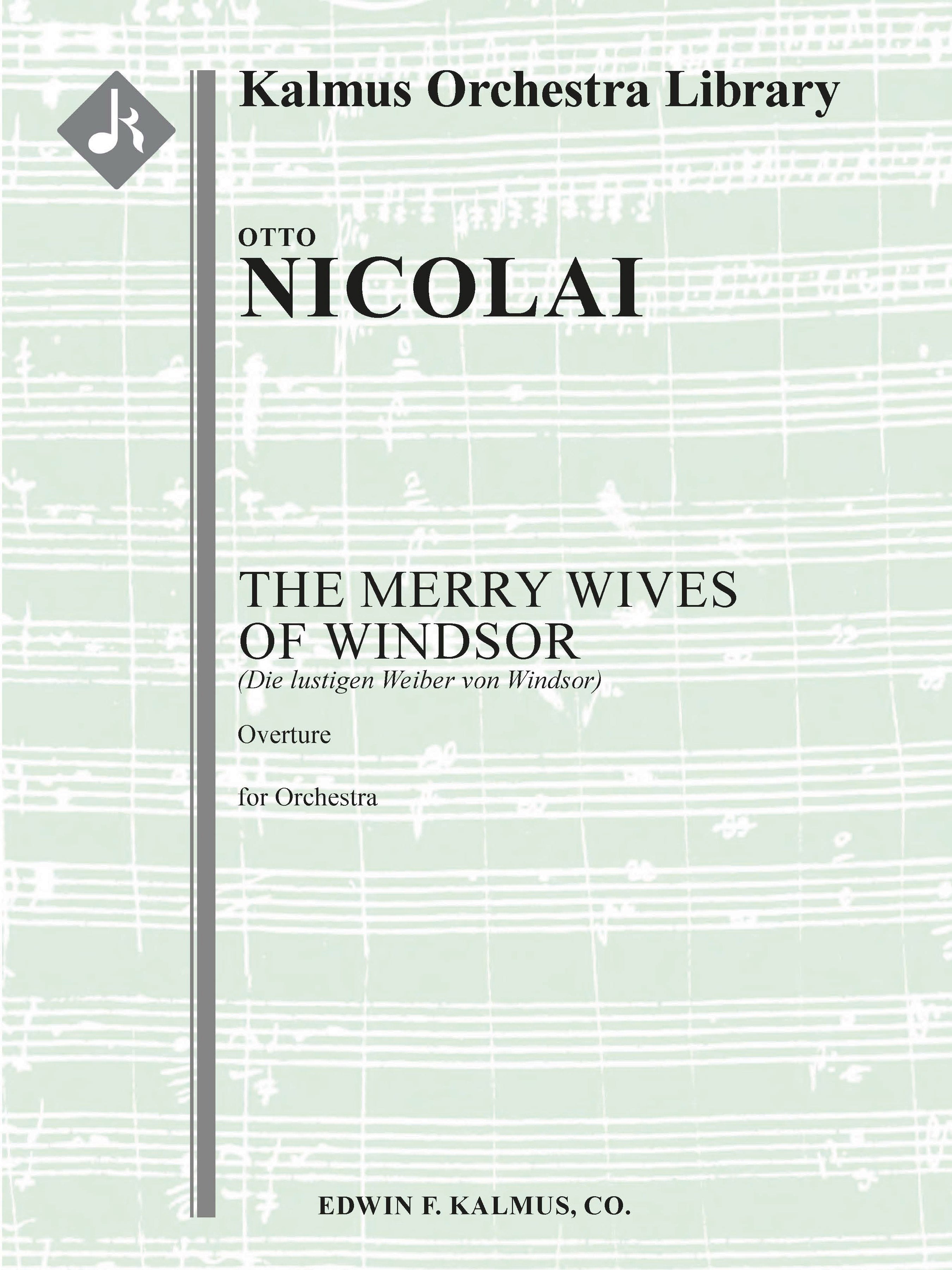 Merry Wives of Windsor, The: Overture (Der Lustigen Weiber von Windsor) Cover Image
